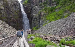 Sveriges högsta vattenfall