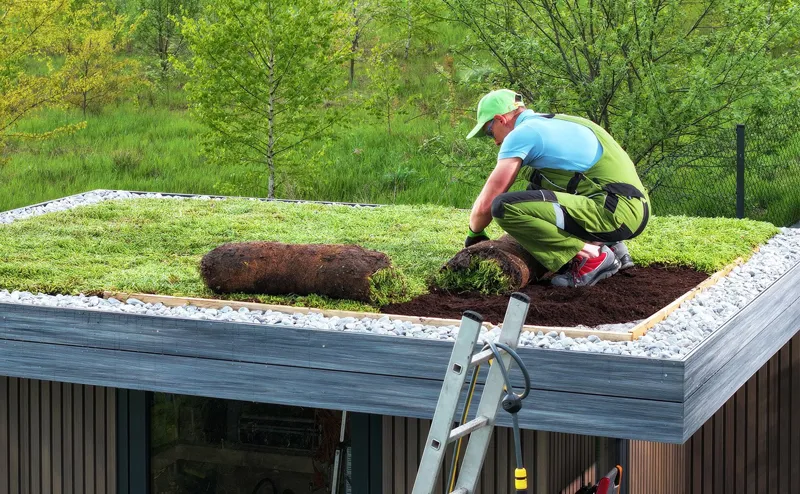 Takmaterial som skyddar mot väder och vind