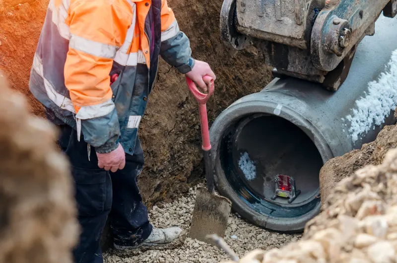 Fuktskydd på källarväggen