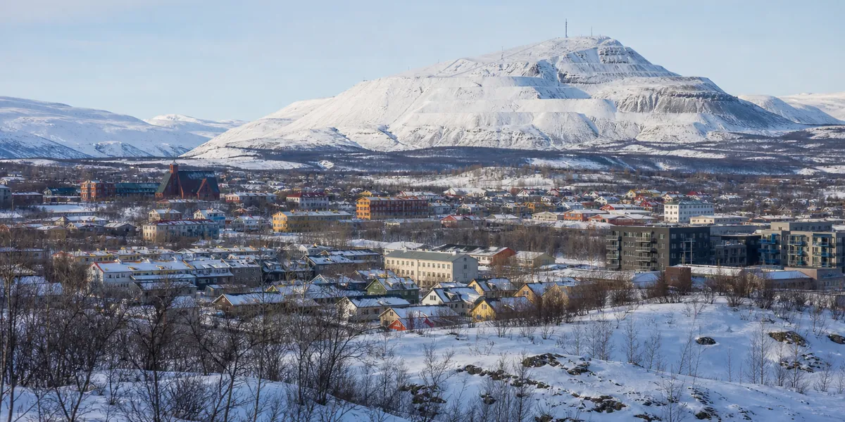 Kiruna är Sveriges nordligaste stad