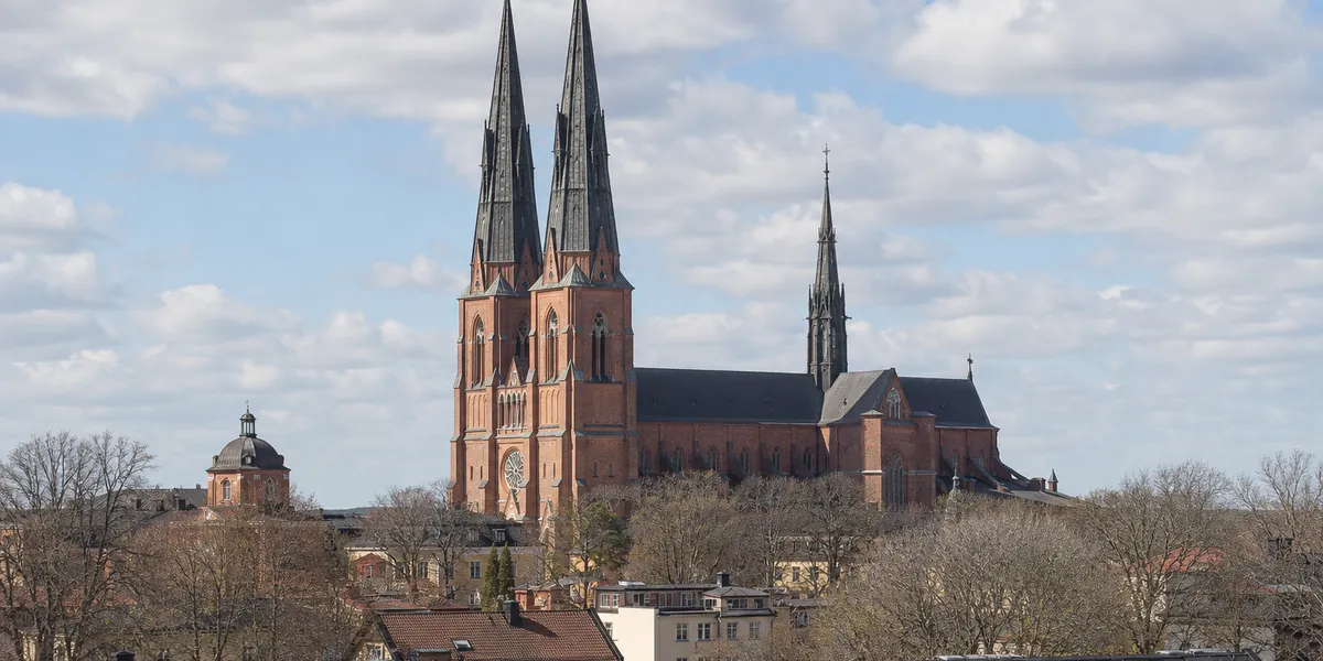 Uppsala domkyrka är Sveriges största kyrkobyggnad