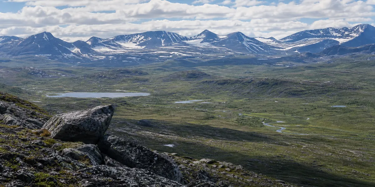 Vindelfjällen är Sveriges största naturreservat