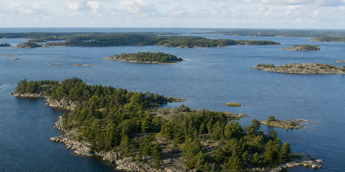 Stockholms skärgård är Sveriges största skärgård